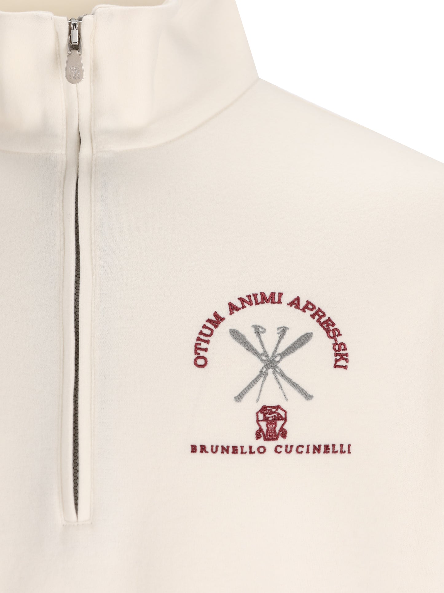 Maglia Dolcevita con Zip in Lana MM840KT61 C8240 BRUNELLO CUCINELLI 