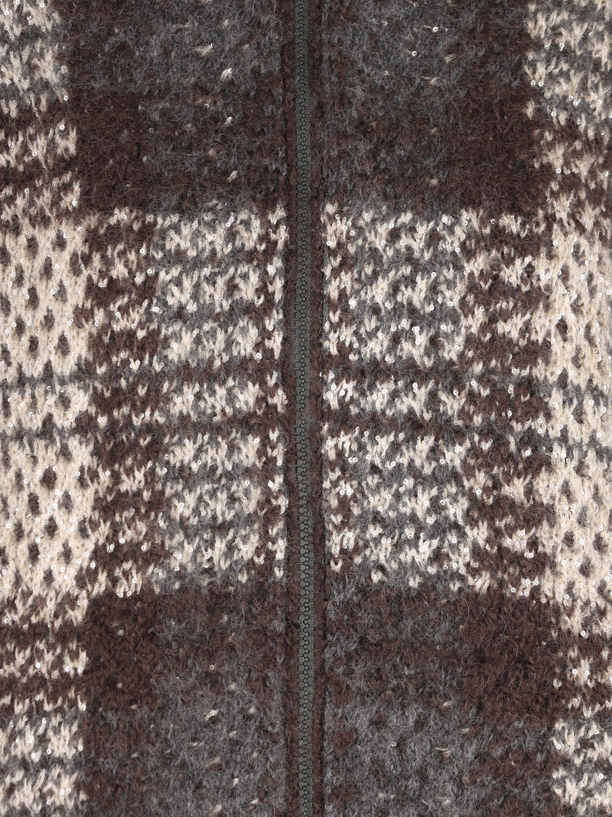 Cardigan realizzato in misto mohair. MMT571726 CYL69 BRUNELLO CUCINELLI 