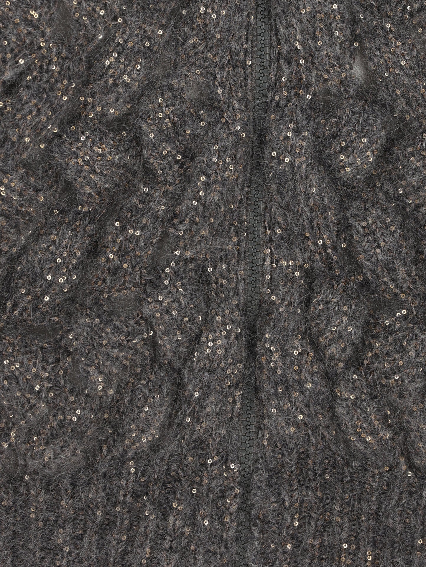 Cardigan realizzato in mohair e poliammide. MNT347516 CGD77 BRUNELLO CUCINELLI 