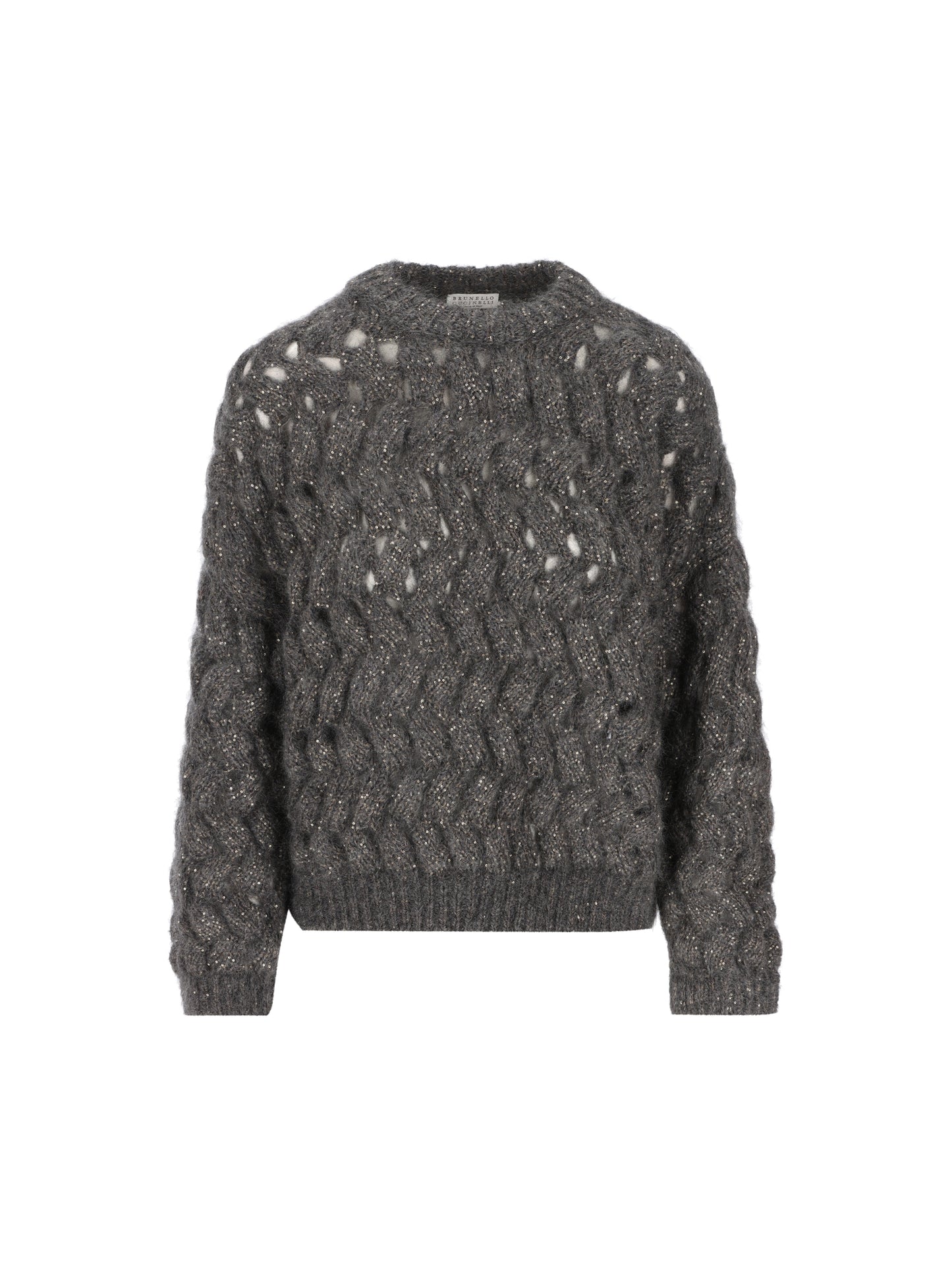 Maglia realizzata in mohair e poliammide. MNT347520 CGD77 BRUNELLO CUCINELLI 