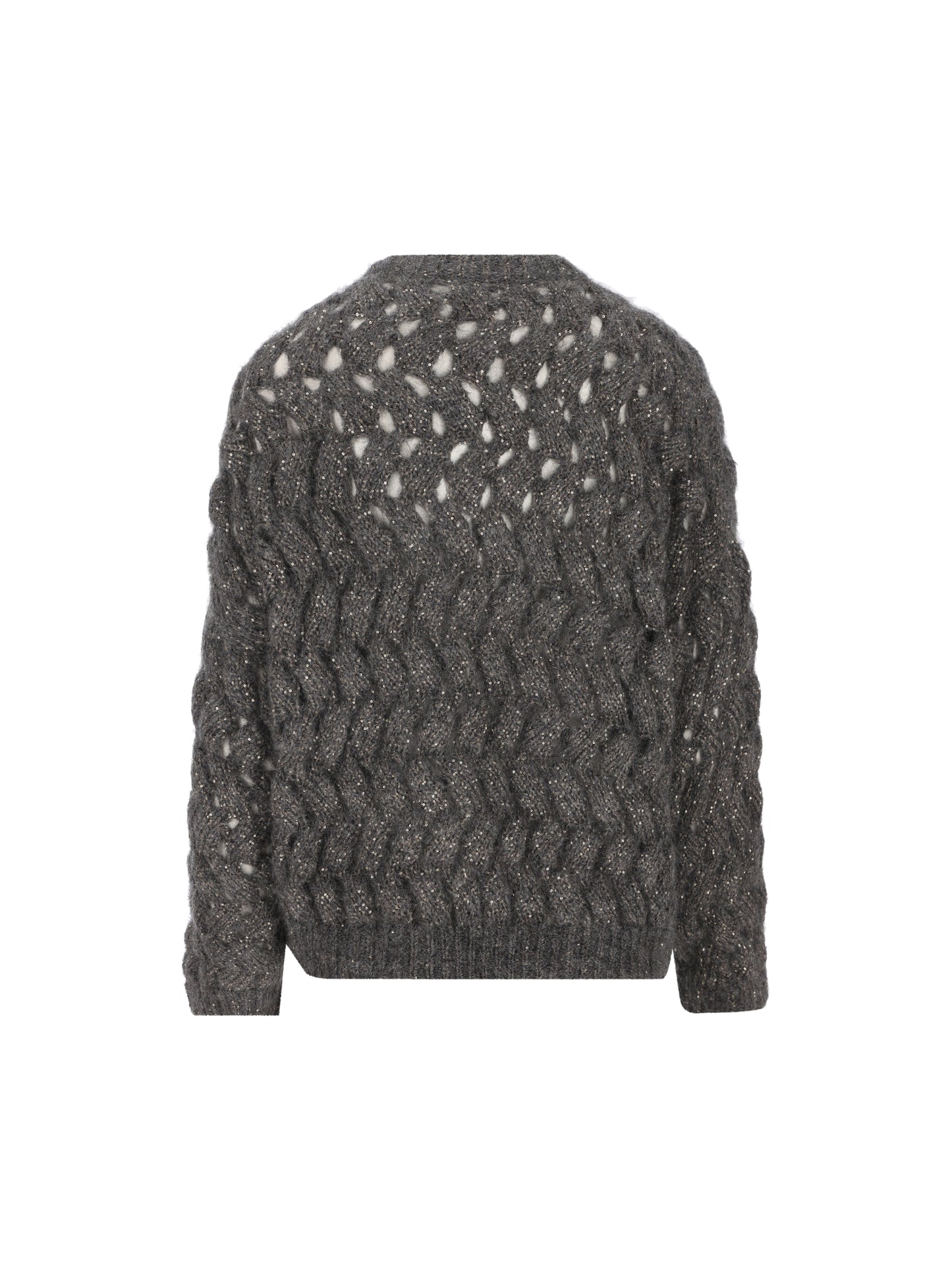Maglia realizzata in mohair e poliammide. MNT347520 CGD77 BRUNELLO CUCINELLI 