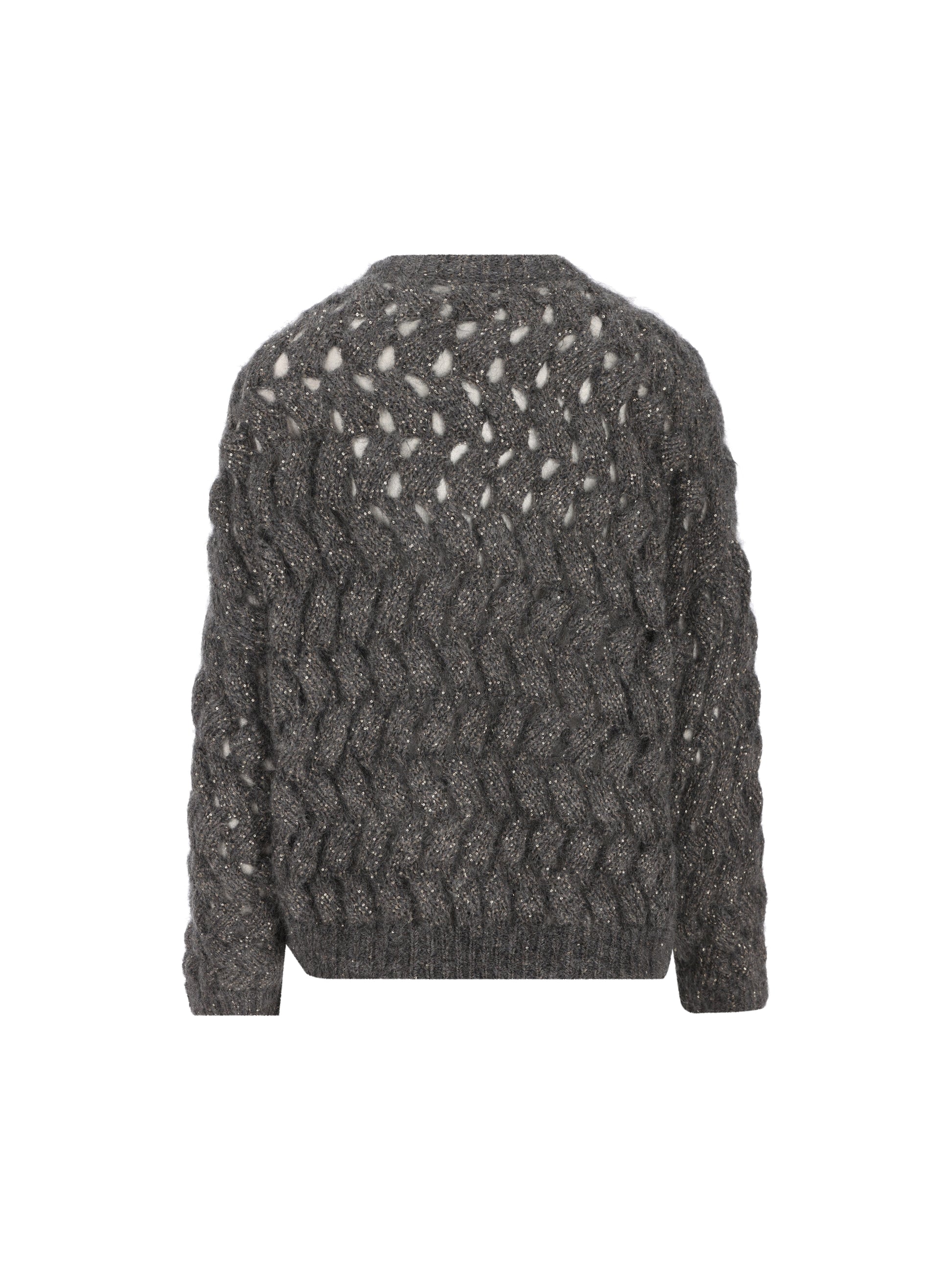 Maglia realizzata in mohair e poliammide. MNT347520 CGD77 BRUNELLO CUCINELLI 