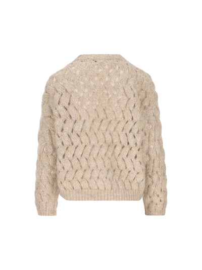 Maglia realizzata in mohair e poliammide. MNT347520 CMG59 BRUNELLO CUCINELLI 