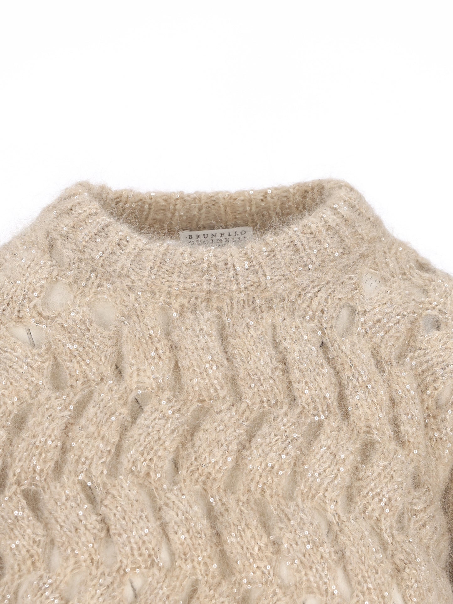 Maglia realizzata in mohair e poliammide. MNT347520 CMG59 BRUNELLO CUCINELLI 