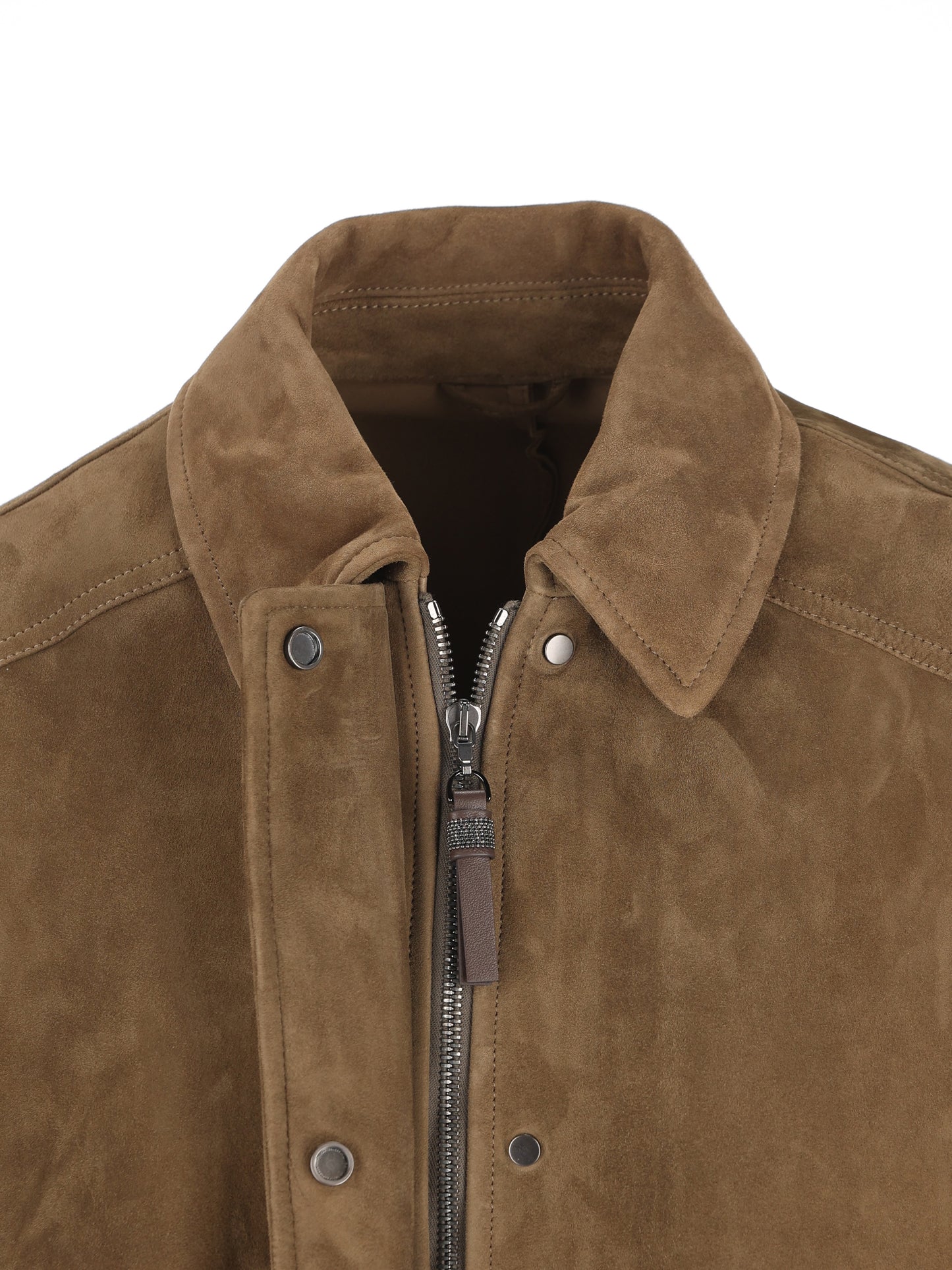 Giacca realizzata in vera pelle. MPCAI7594 C9801 BRUNELLO CUCINELLI 