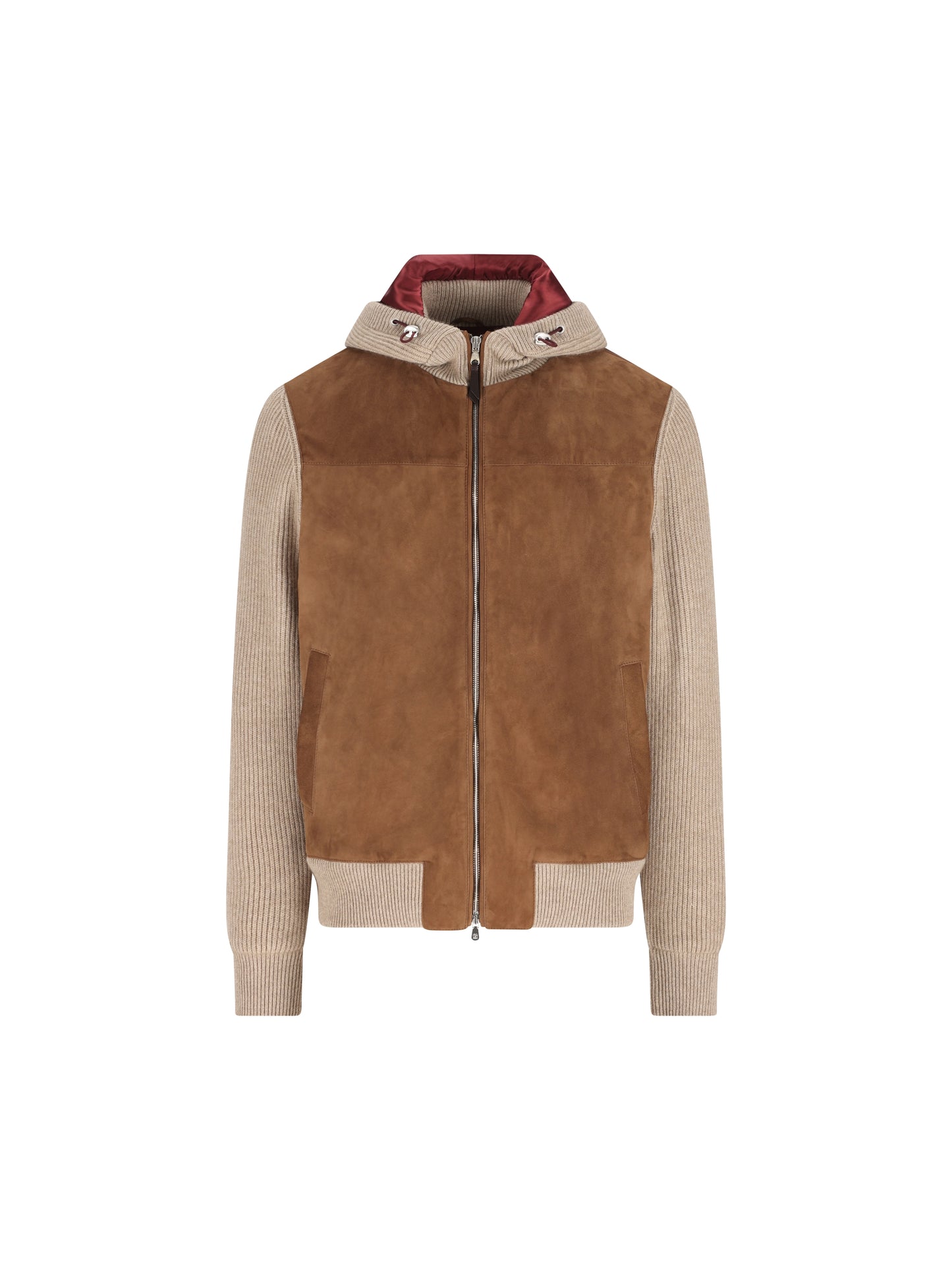 Bomber realizzato in camoscio. MPCLF2053 CIW19 BRUNELLO CUCINELLI 