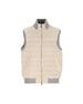 Gilet realizzato in pelle. MPCLF2098 CYX41 BRUNELLO CUCINELLI 