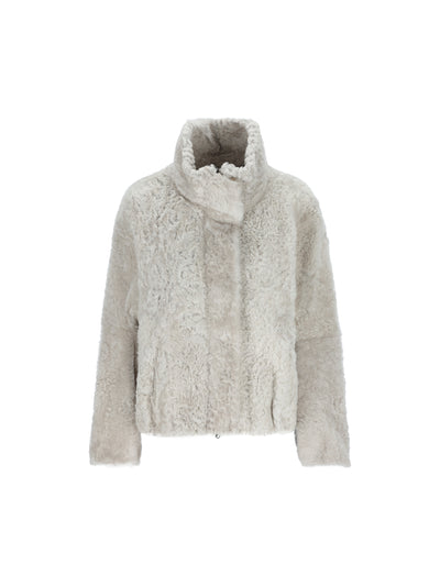Outwear realizzato in shearling MPMBP3097 C4690 BRUNELLO CUCINELLI 