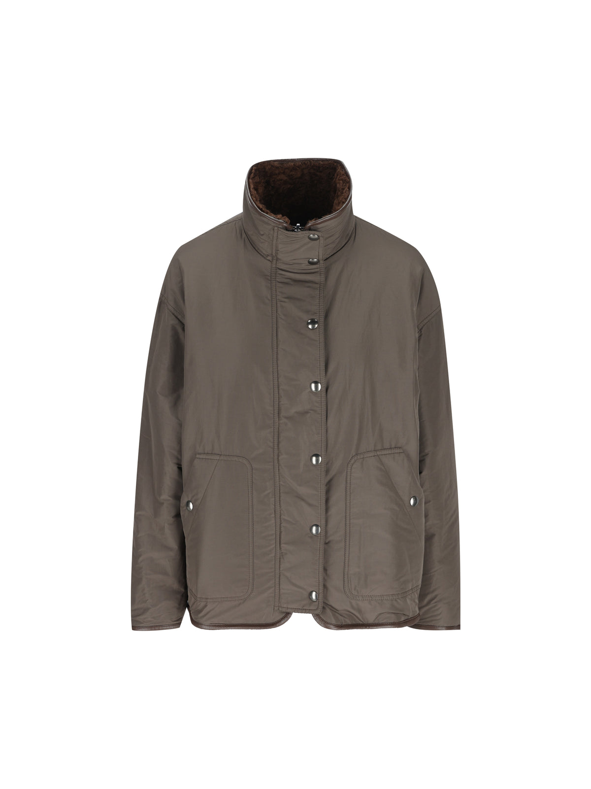 Capospalla realizzata in shearling. MPMBP7225 C9806 BRUNELLO CUCINELLI 