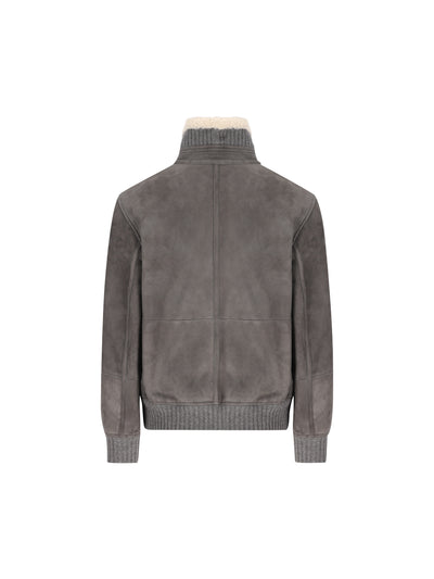 Giacca realizzata in pelle shearling. MPMCU1737 C9873 BRUNELLO CUCINELLI 