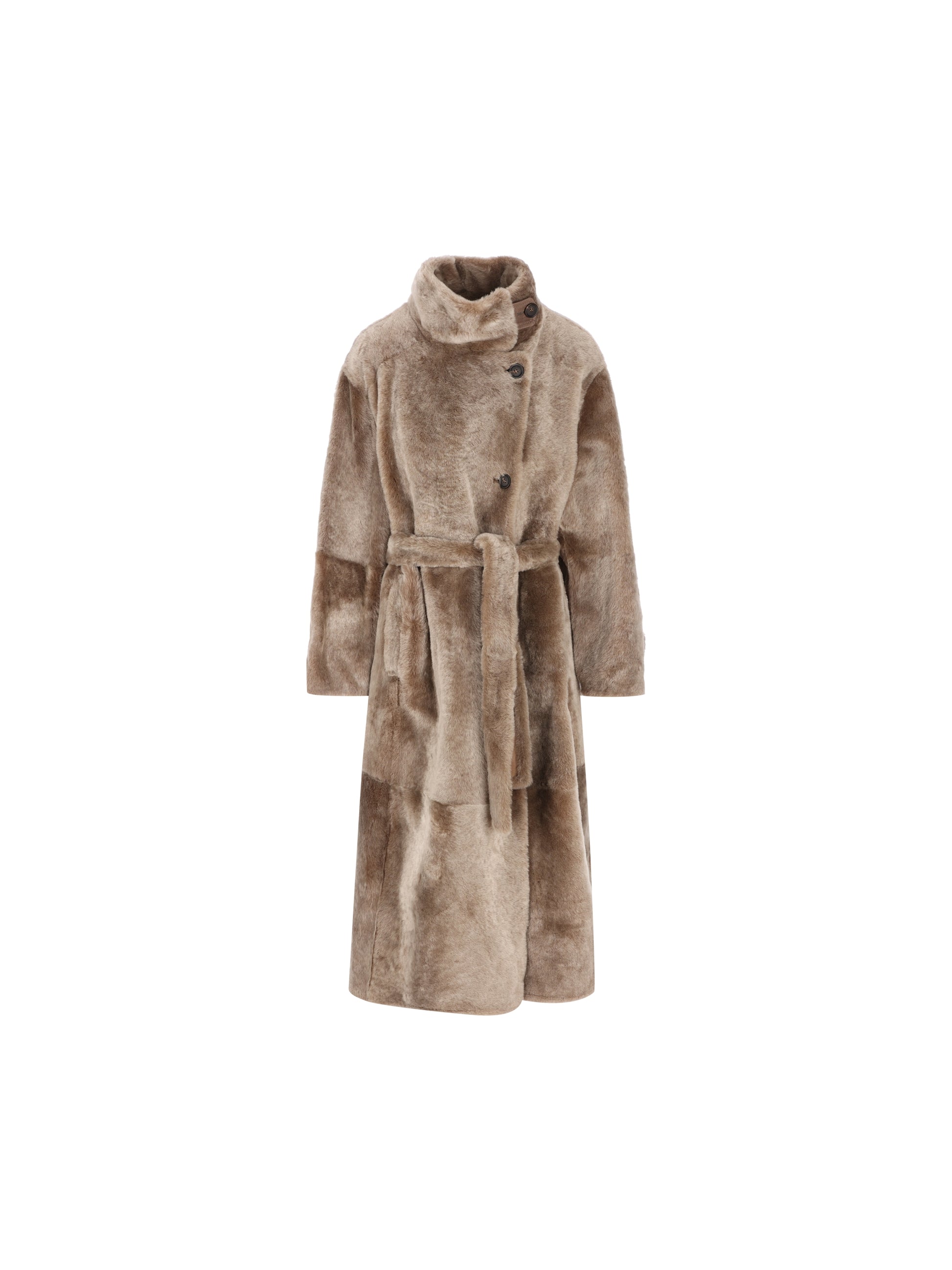 Cappotto realizzato in pelliccia. MPMRA9794 C9807 BRUNELLO CUCINELLI 