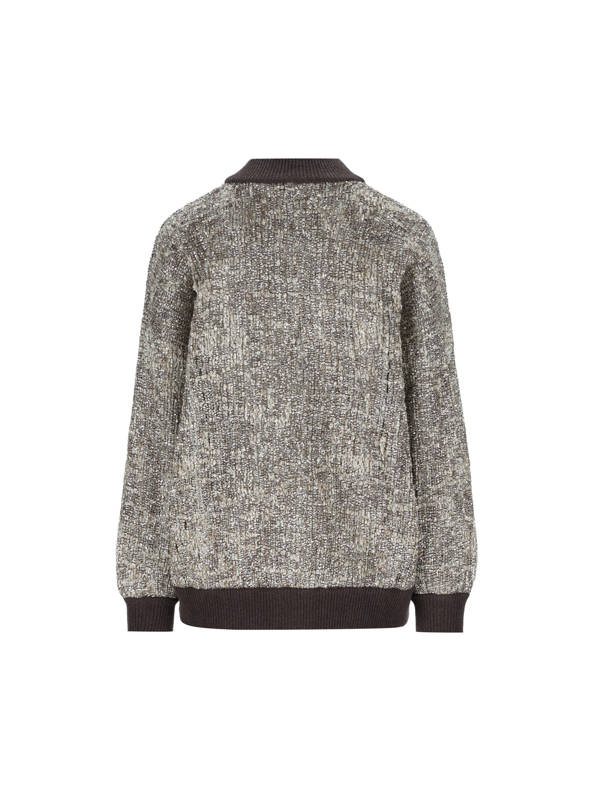 Cardigan realizzato in poliammide e poliestere. MRKR12216 CFS34 BRUNELLO CUCINELLI 