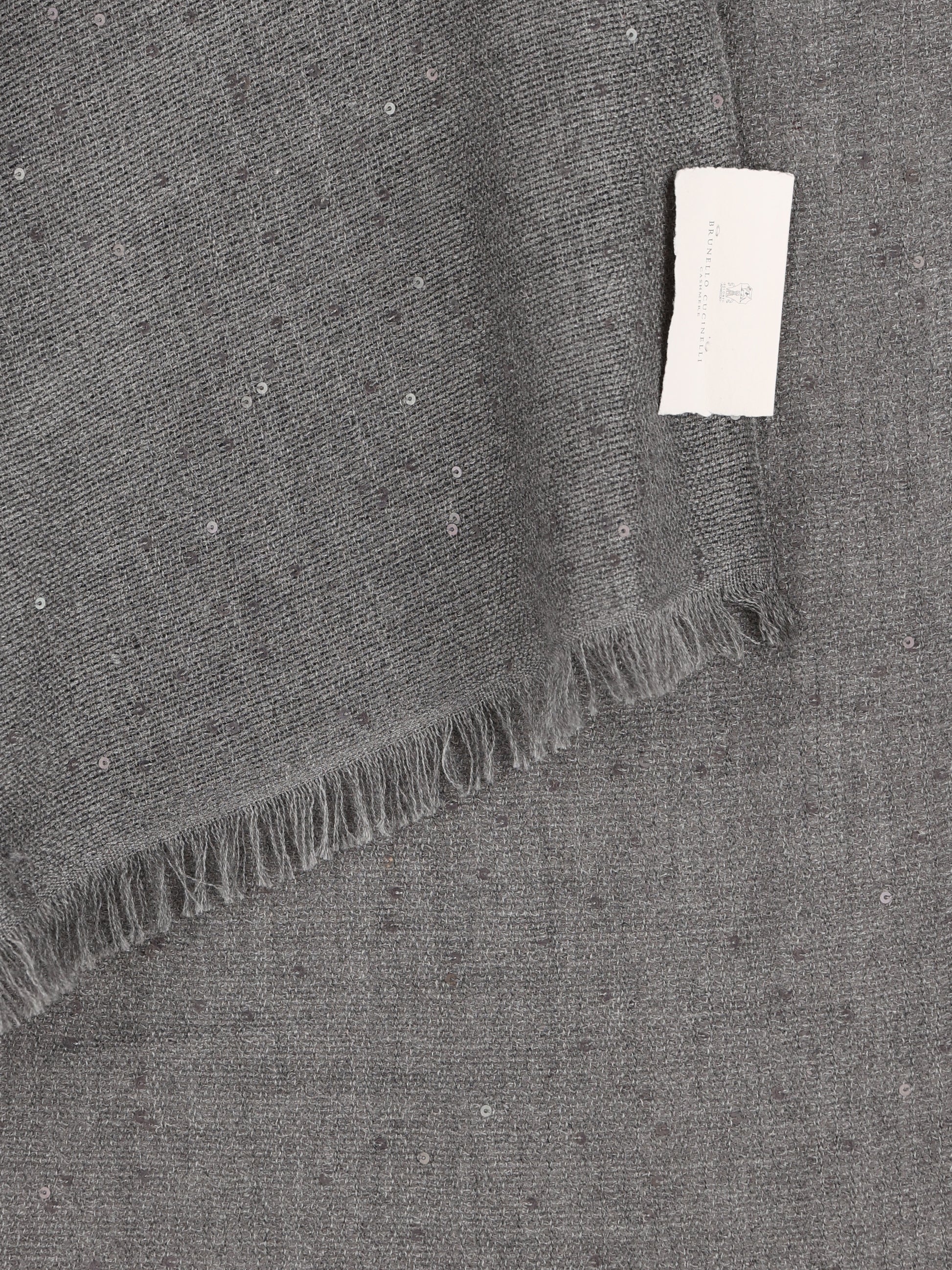 Sciarpa Diamante in Cashmere e Seta MSC915029 C074 BRUNELLO CUCINELLI 