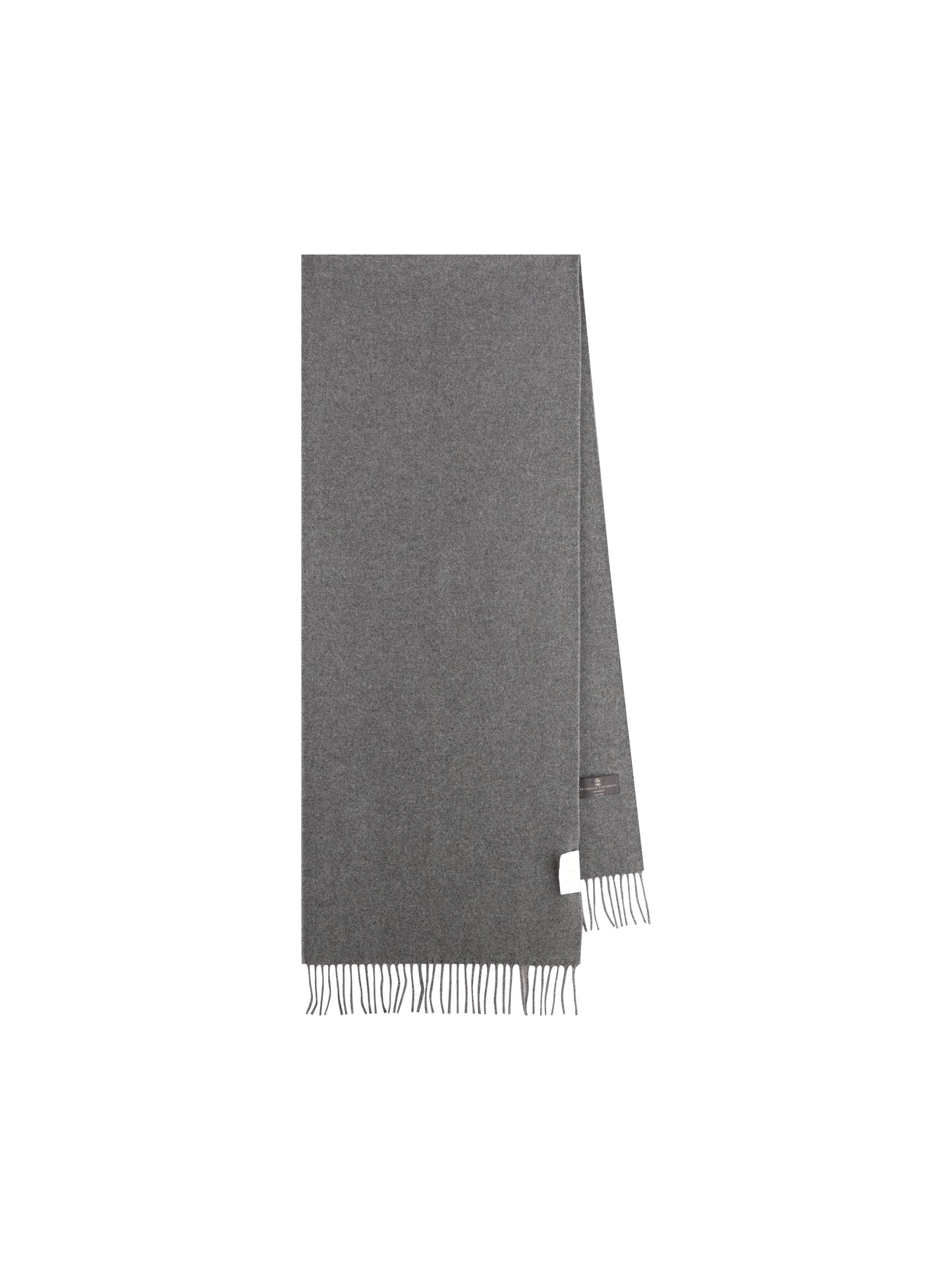 Sciarpa in cashmere con frange MSCDVSW01 C079 BRUNELLO CUCINELLI 