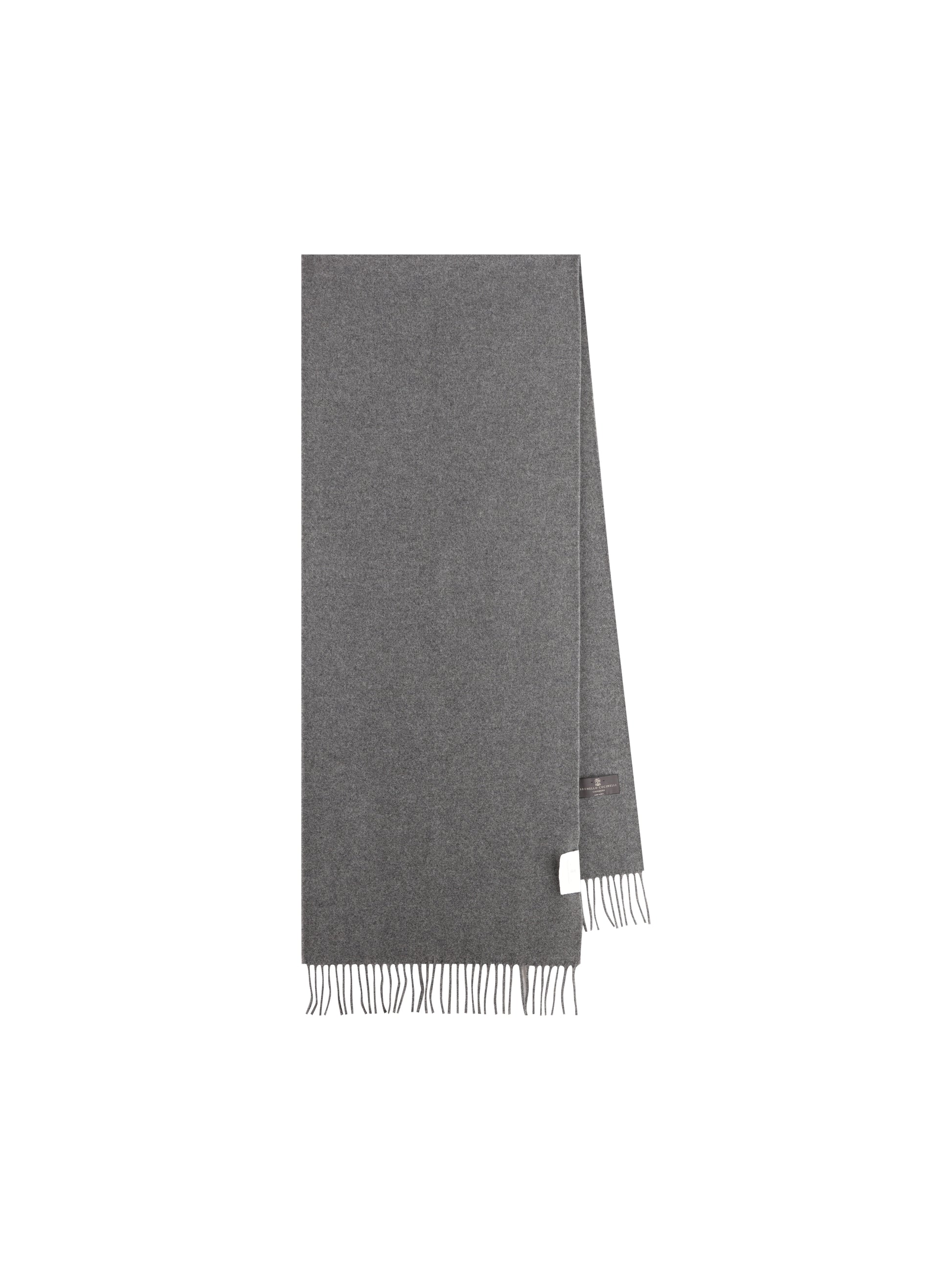 Sciarpa in cashmere con frange MSCDVSW01 C079 BRUNELLO CUCINELLI 