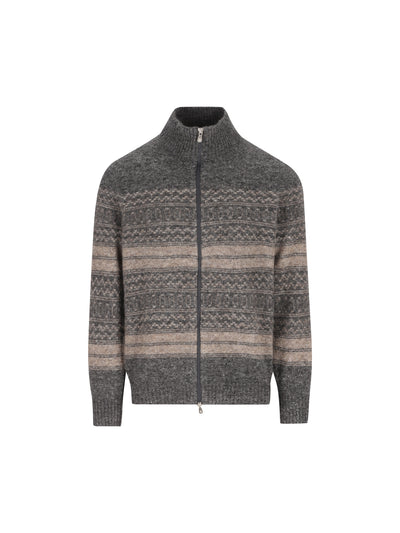 Cardigan realizzato in misto alpaca. MTF710016 CTR58 BRUNELLO CUCINELLI 
