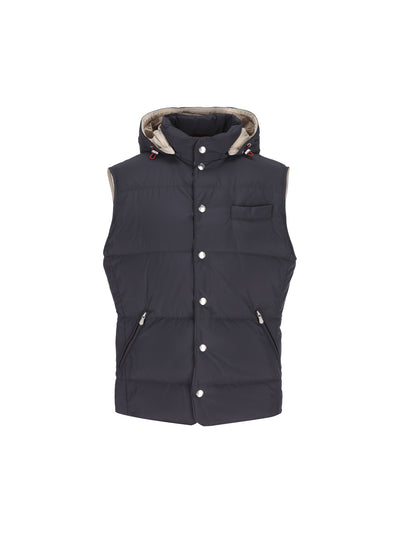 Gilet realizzato in poliestere. MV4081628 CIX44 BRUNELLO CUCINELLI 