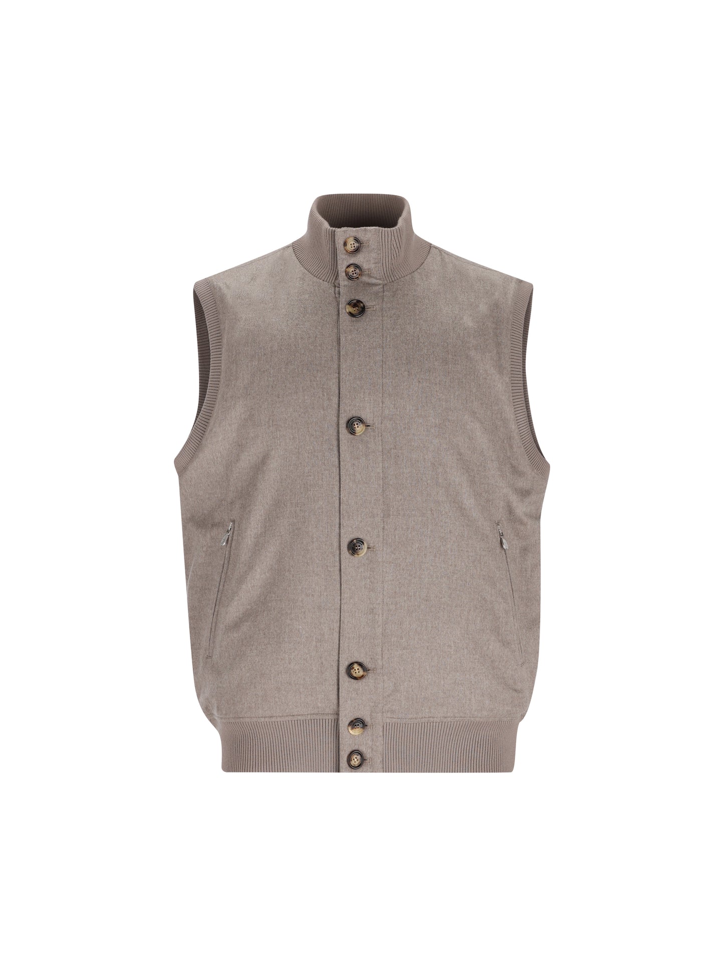 Gilet in cashmere MV4216000 CJW71 BRUNELLO CUCINELLI 
