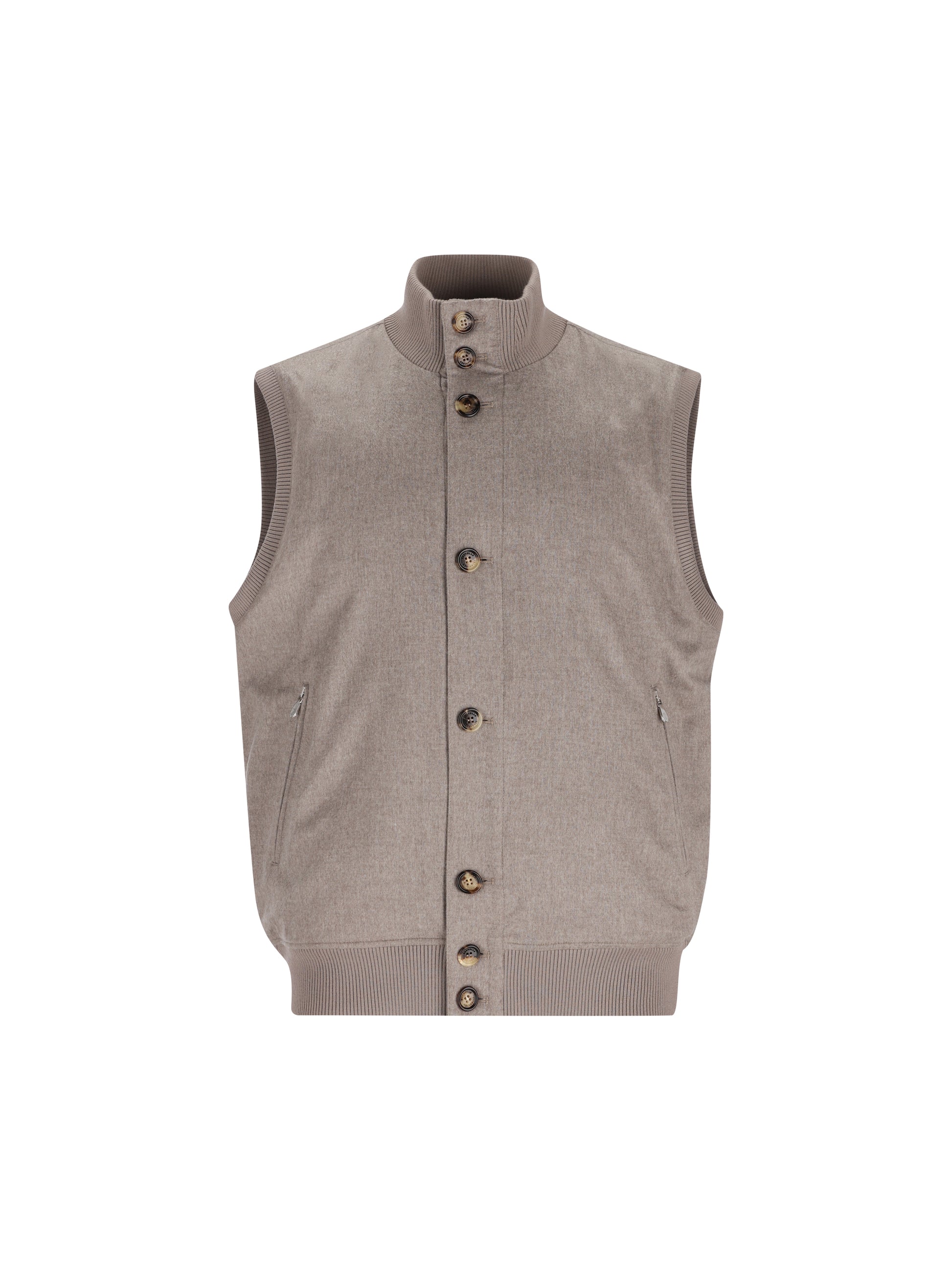 Gilet in cashmere MV4216000 CJW71 BRUNELLO CUCINELLI 