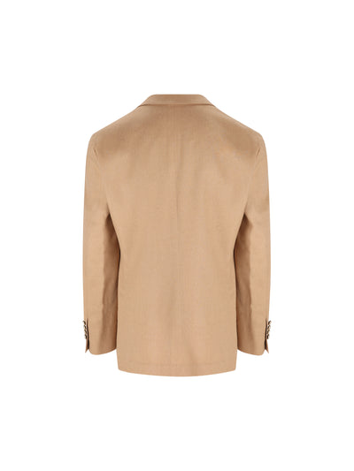 Blazer realizzato in cammello. MV4377BPDG C001 BRUNELLO CUCINELLI 