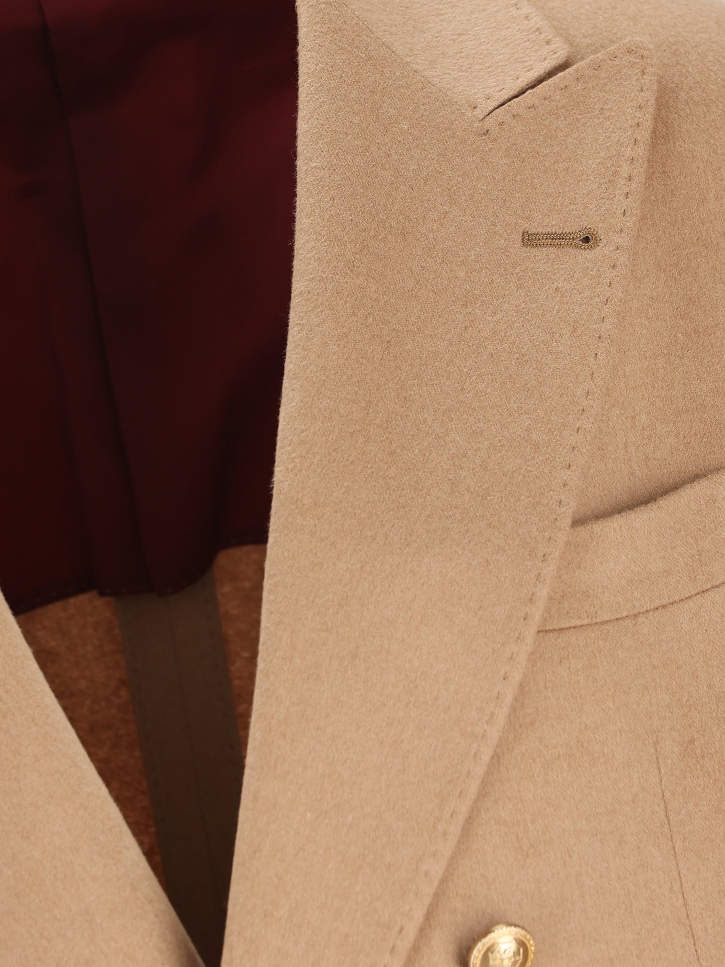 Blazer realizzato in cammello. MV4377BPDG C001 BRUNELLO CUCINELLI 