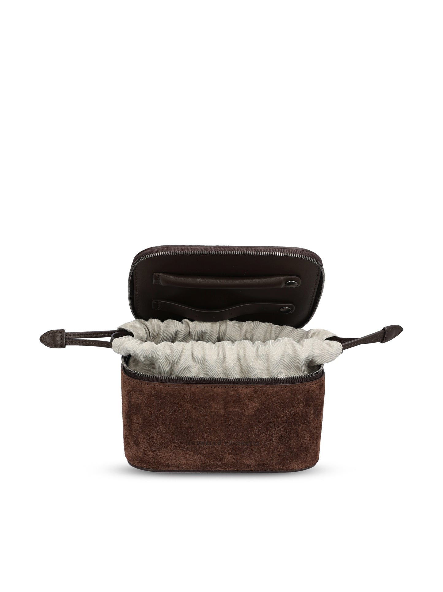 Portagioie realizzato in camoscio. MWDLM2728 C9885 BRUNELLO CUCINELLI 