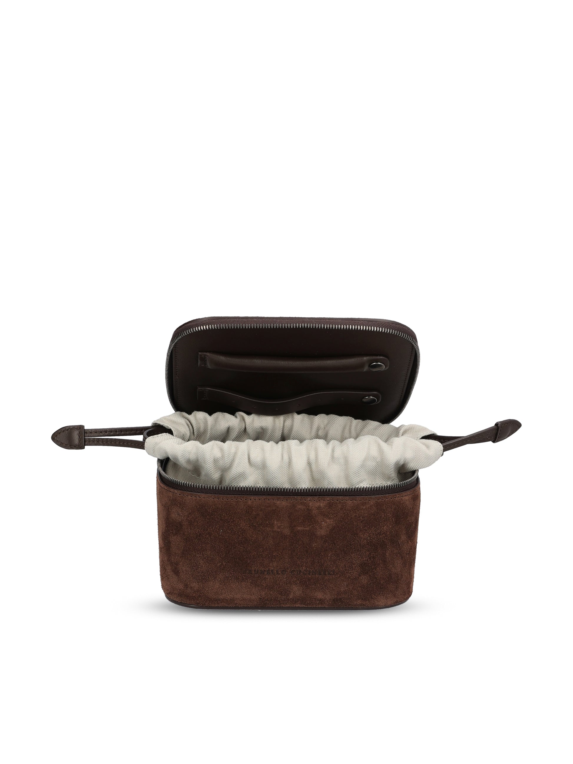 Portagioie realizzato in camoscio. MWDLM2728 C9885 BRUNELLO CUCINELLI 