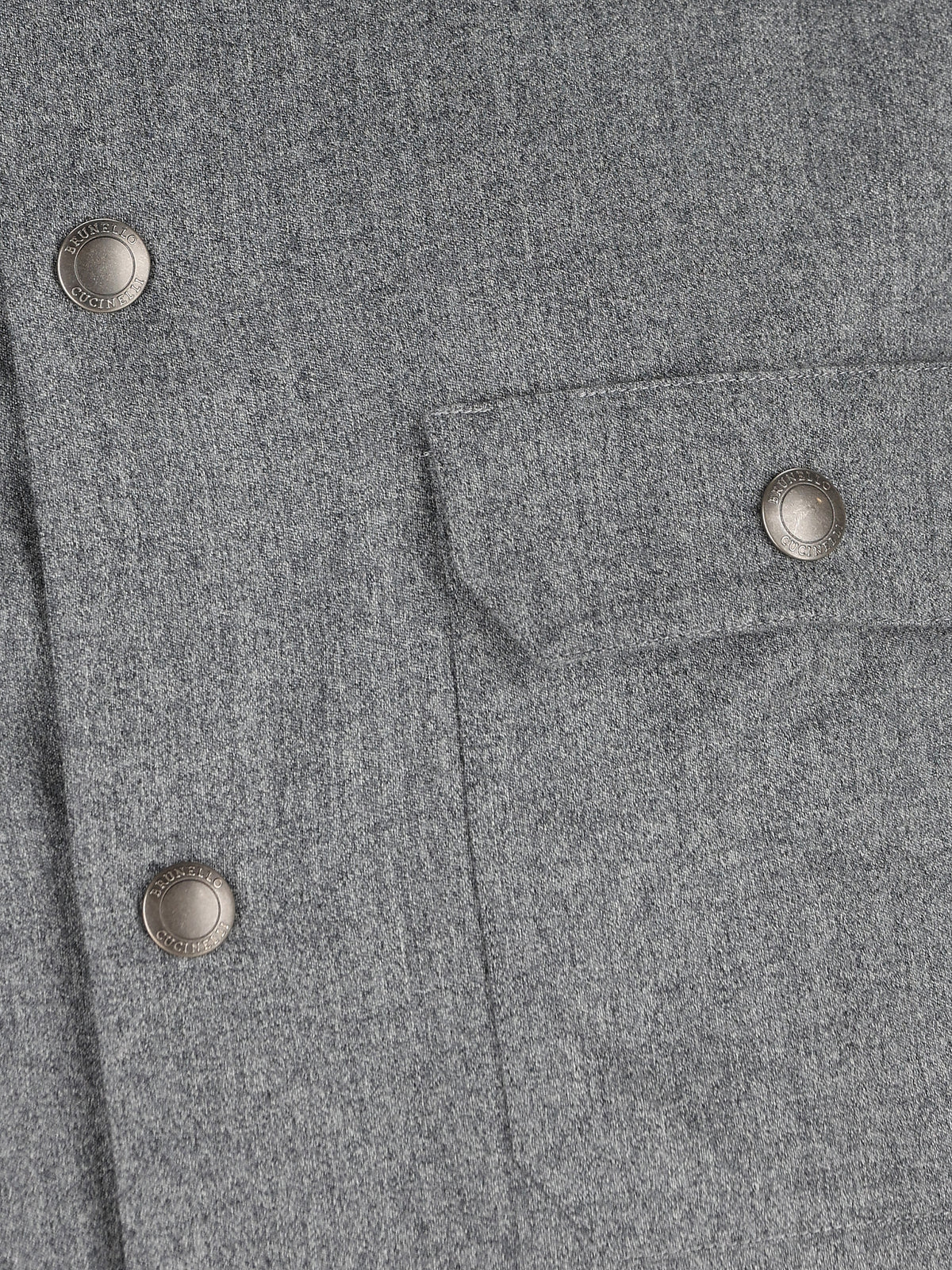 Overshirt realizzata in lana MY6660721 C002 BRUNELLO CUCINELLI 