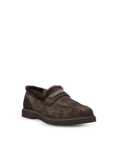 Mocassini realizzati in camoscio. MZSFG2569 C9795 BRUNELLO CUCINELLI 