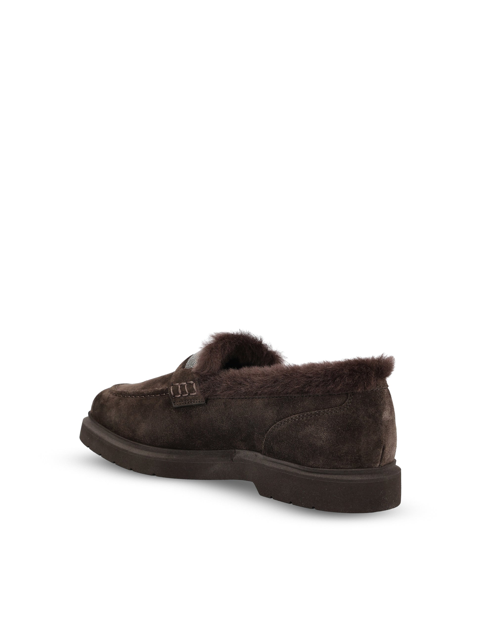 Mocassini realizzati in camoscio. MZSFG2569 C9795 BRUNELLO CUCINELLI 