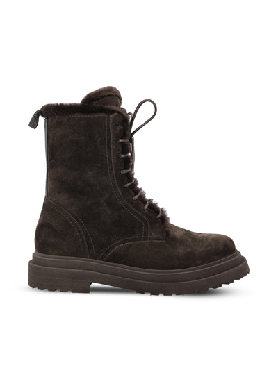 Stivali realizzati in camoscio. MZSFG3123 C9795 BRUNELLO CUCINELLI 