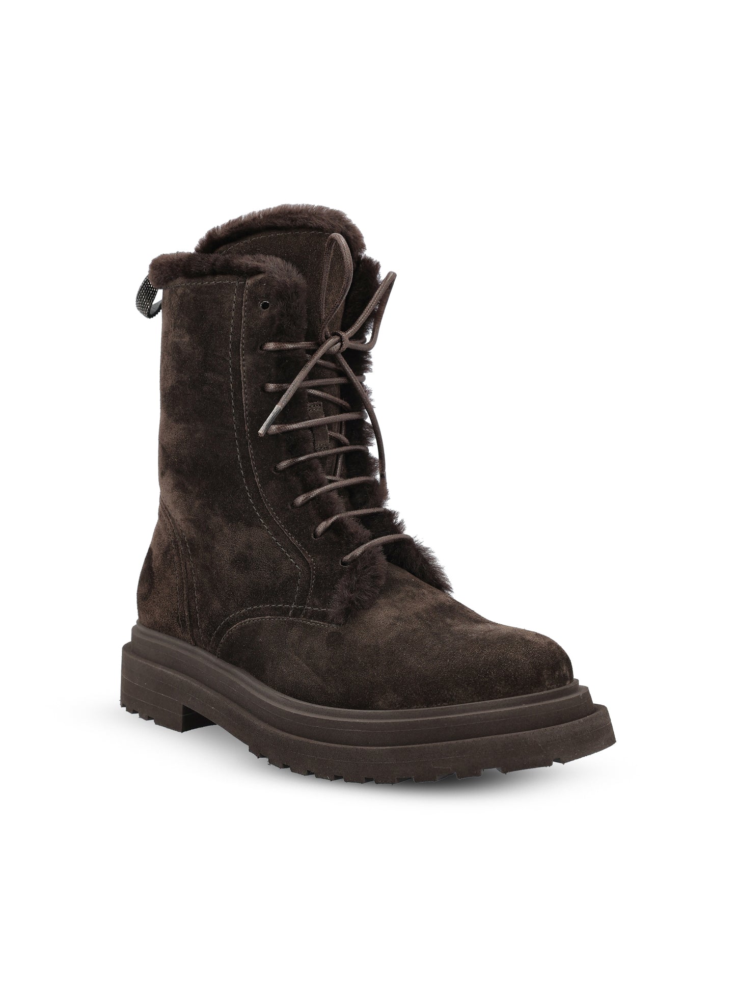 Stivali realizzati in camoscio. MZSFG3123 C9795 BRUNELLO CUCINELLI 