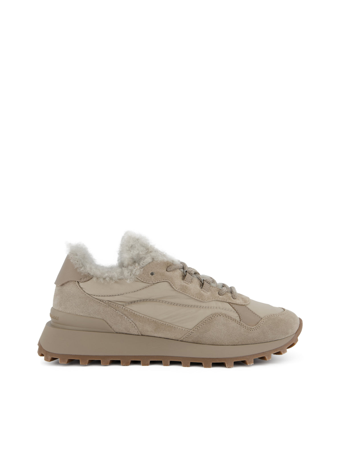 Sneakers realizzate in vera pelle. MZSFG3381 C5859 BRUNELLO CUCINELLI 