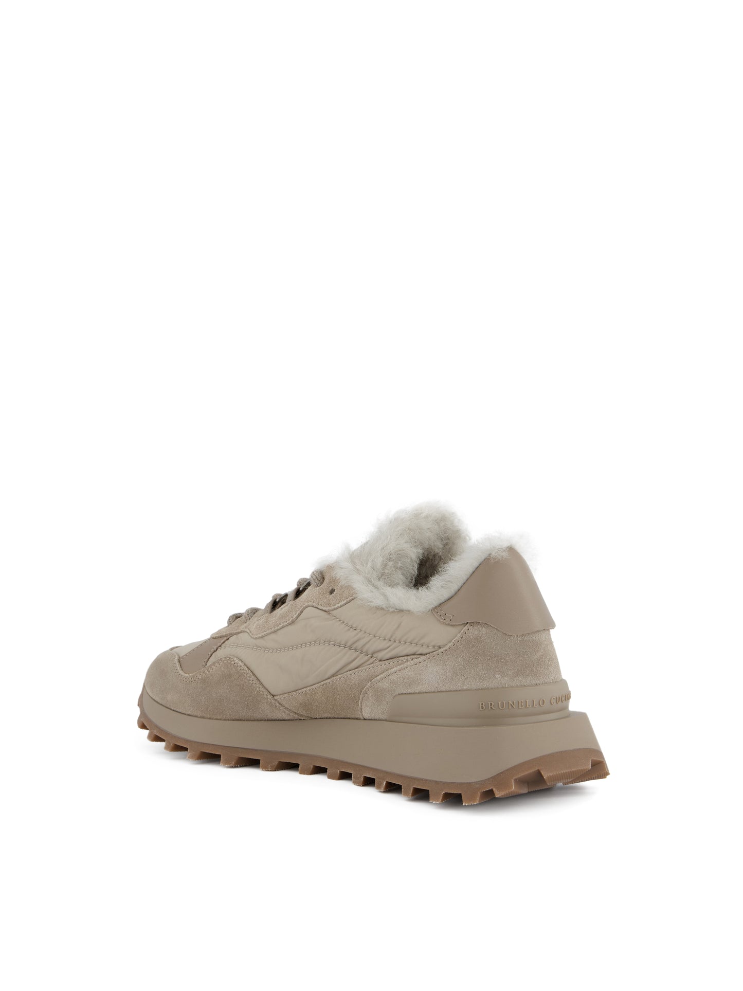 Sneakers realizzate in vera pelle. MZSFG3381 C5859 BRUNELLO CUCINELLI 