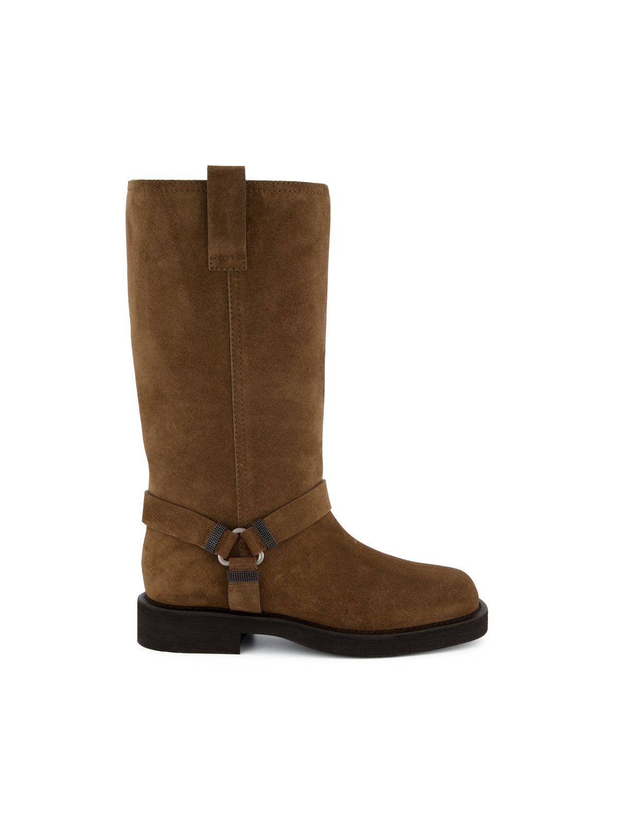 Stivali realizzati in camoscio. MZSFG3408 C9773 BRUNELLO CUCINELLI 