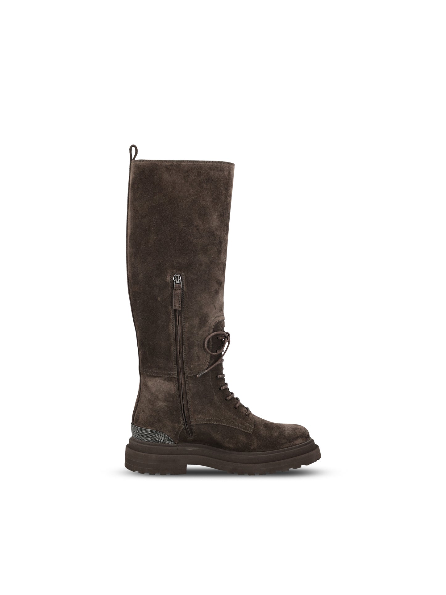 Stivali realizzati in pelle scamosciata. MZSFG3410 C9795 BRUNELLO CUCINELLI 