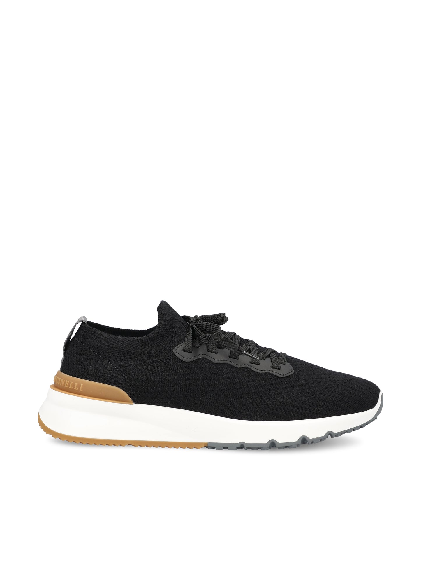 Sneakers realizzate in maglia. MZUPMBO252 CIK10 BRUNELLO CUCINELLI 