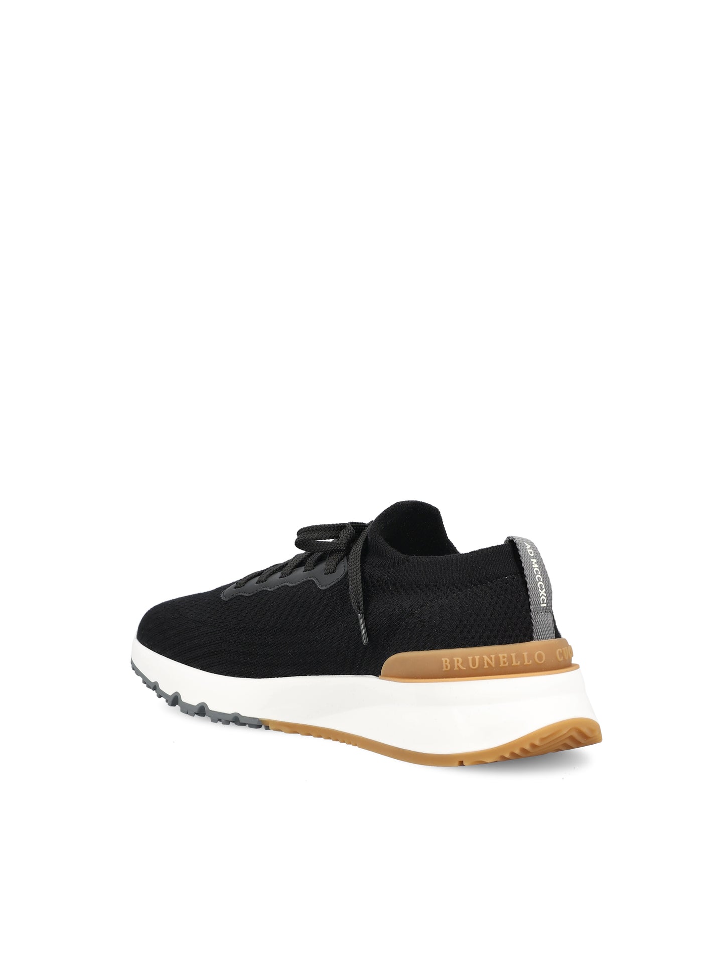 Sneakers realizzate in maglia. MZUPMBO252 CIK10 BRUNELLO CUCINELLI 