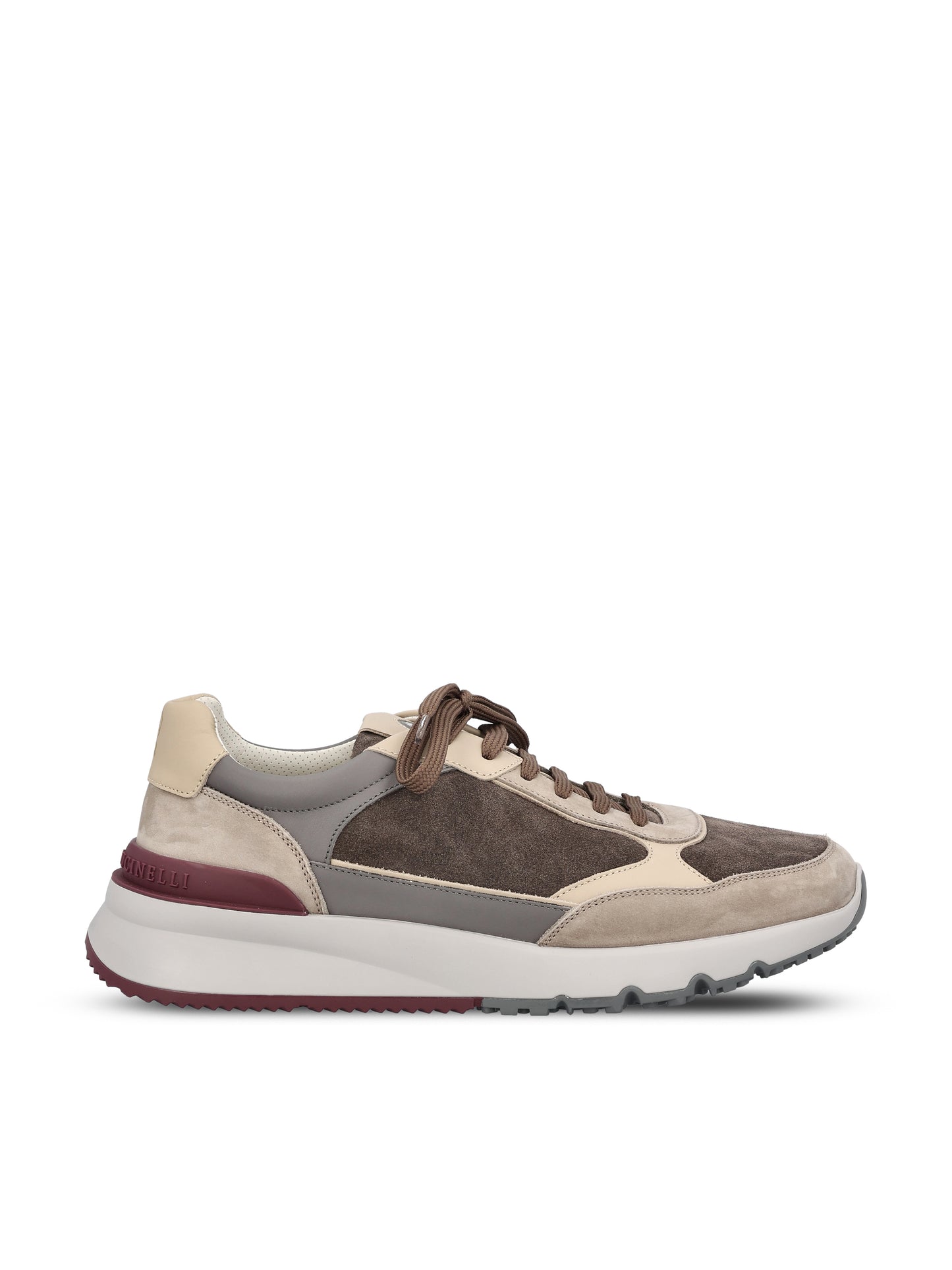 Sneakers realizzate in pelle. MZUSNEO355 CYR60 BRUNELLO CUCINELLI 