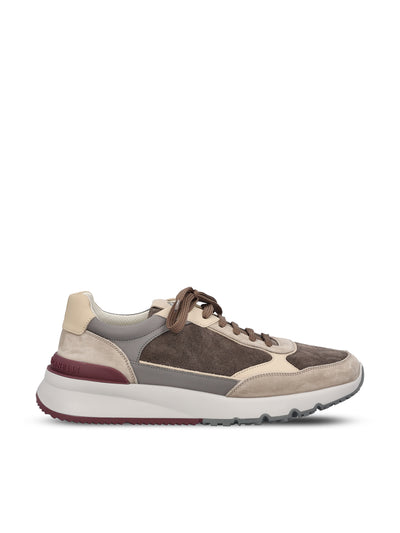 Sneakers realizzate in pelle. MZUSNEO355 CYR60 BRUNELLO CUCINELLI 
