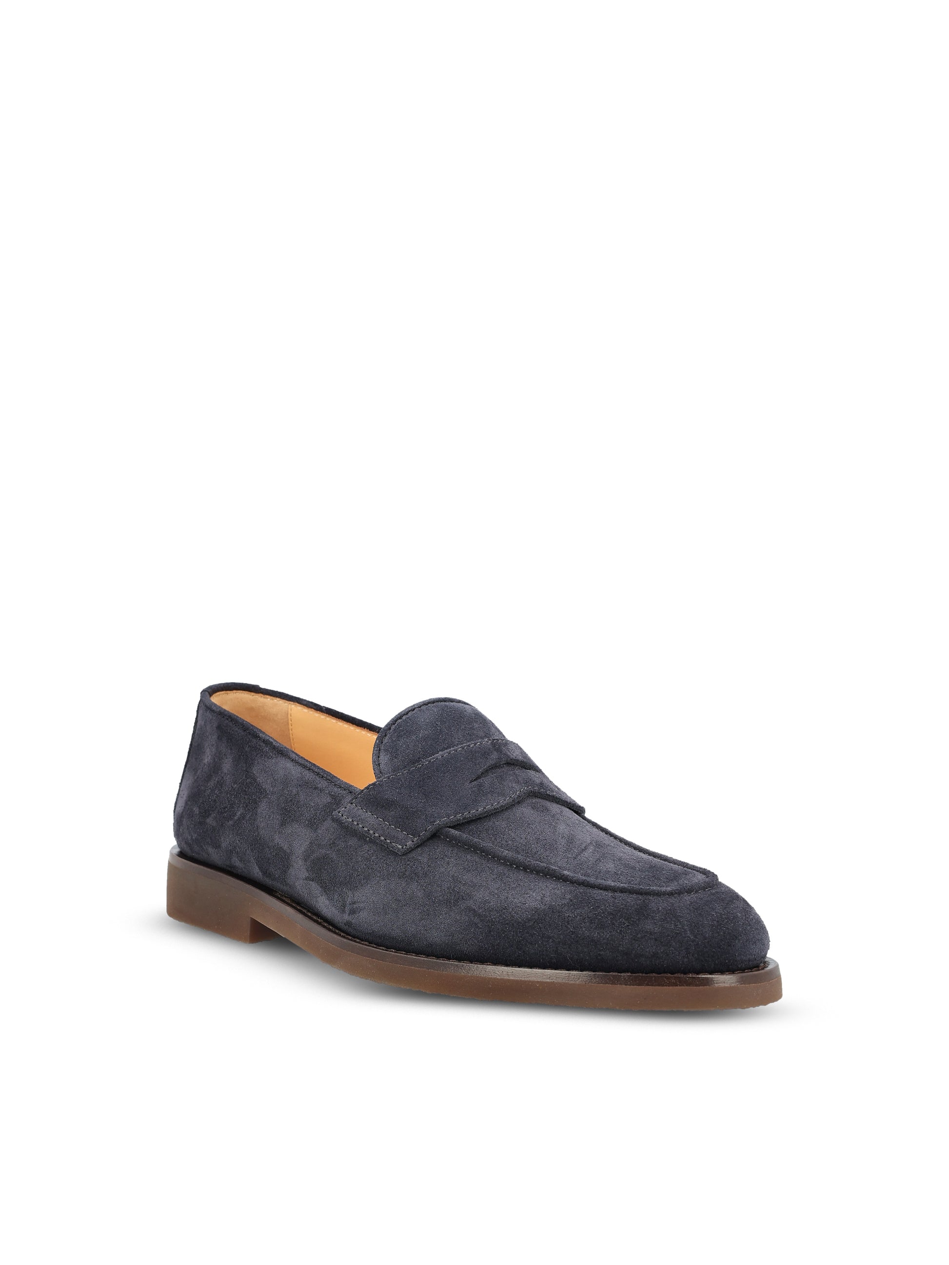 Mocassini realizzati in camoscio. MZUSOLE670 C9834 BRUNELLO CUCINELLI 