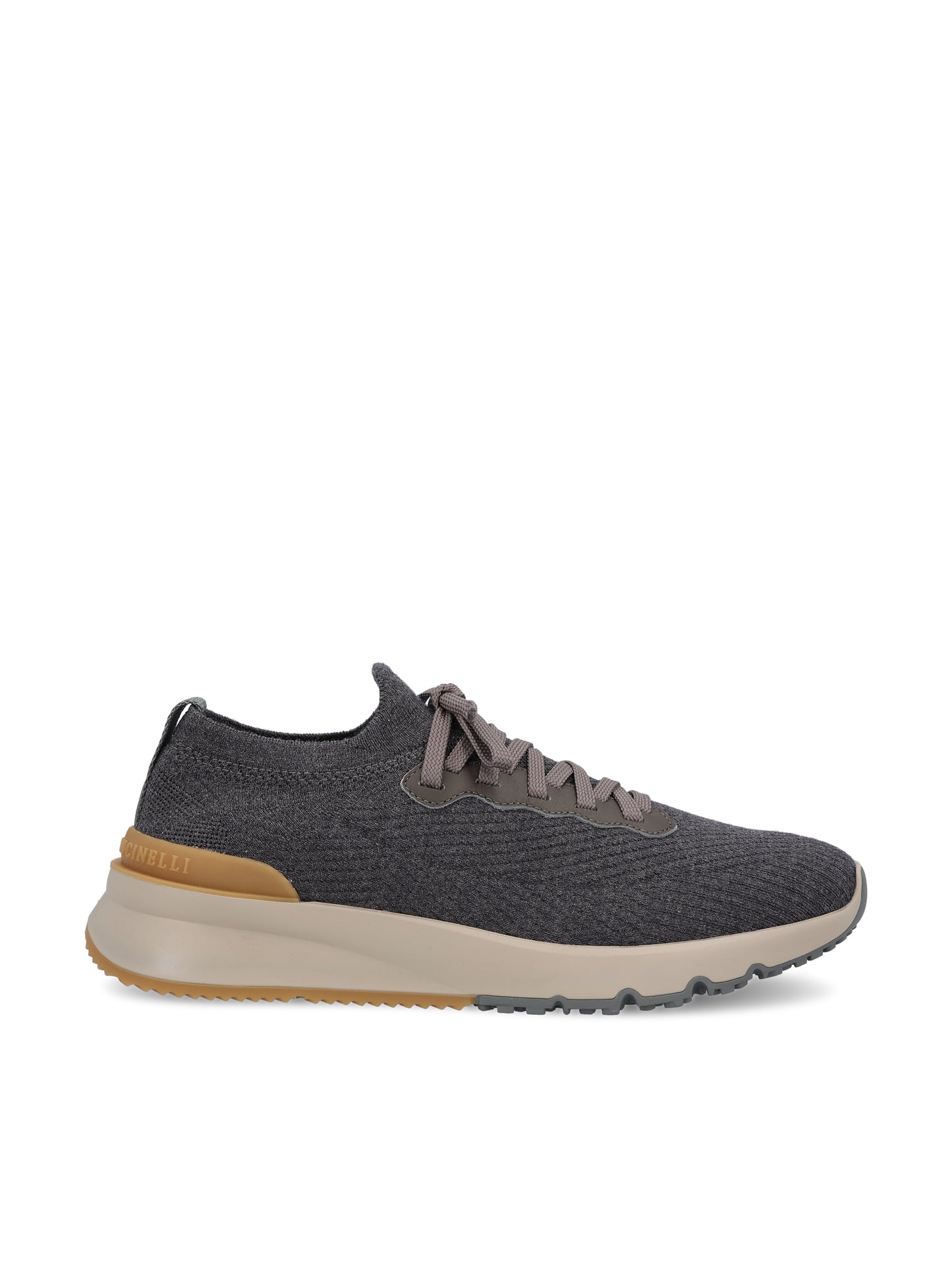 Sneakers realizzate in lana. MZUWLBO253 CBB82 BRUNELLO CUCINELLI 