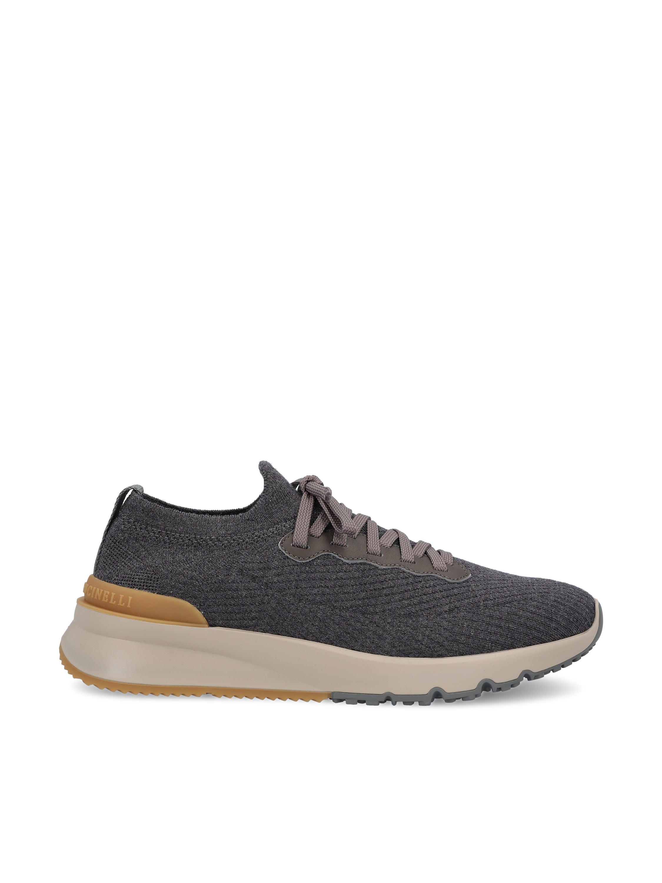 Sneakers realizzate in lana. MZUWLBO253 CBB82 BRUNELLO CUCINELLI 