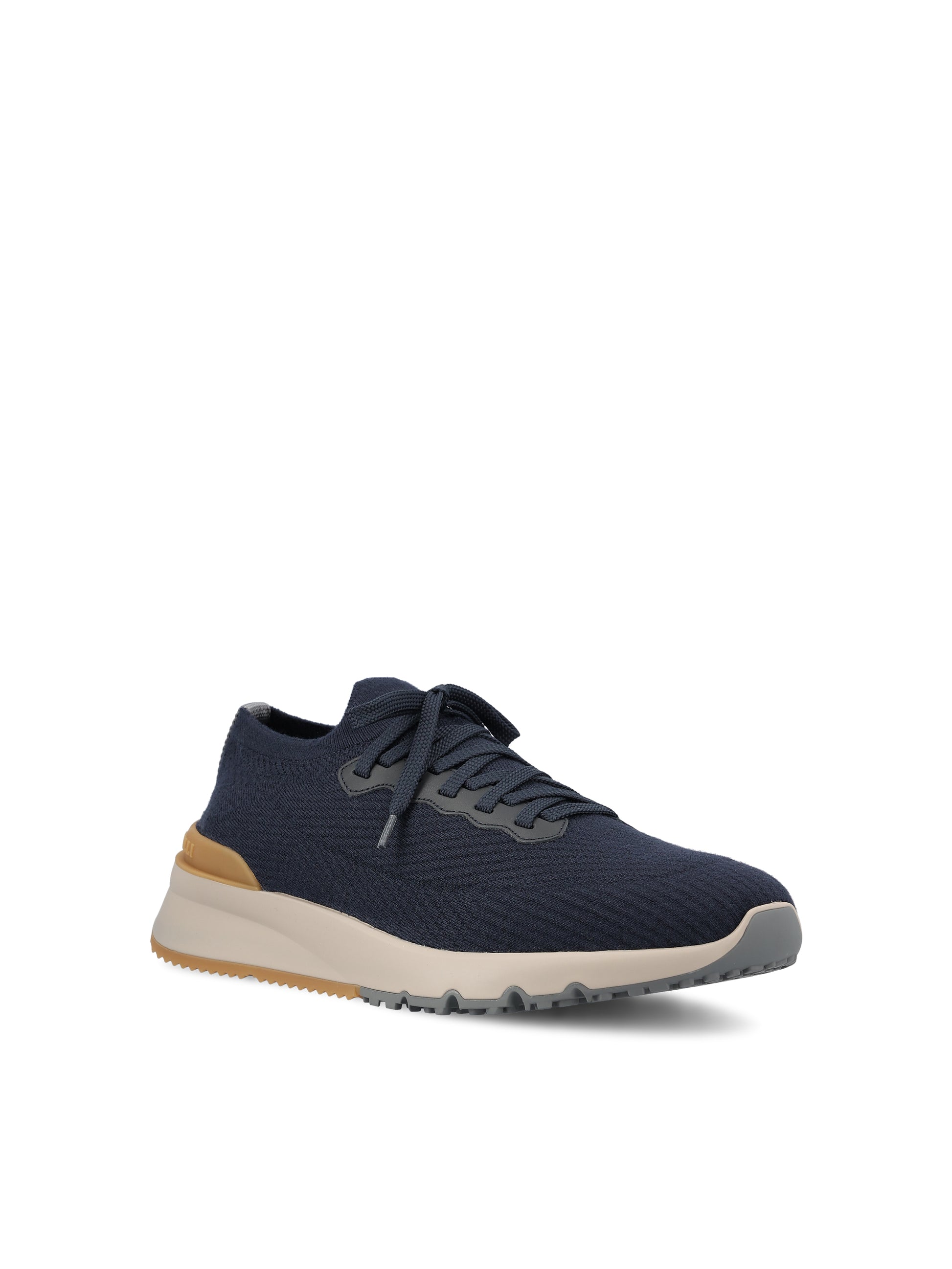 Sneakers realizzate in lana. MZUWLBO253 CEG72 BRUNELLO CUCINELLI 