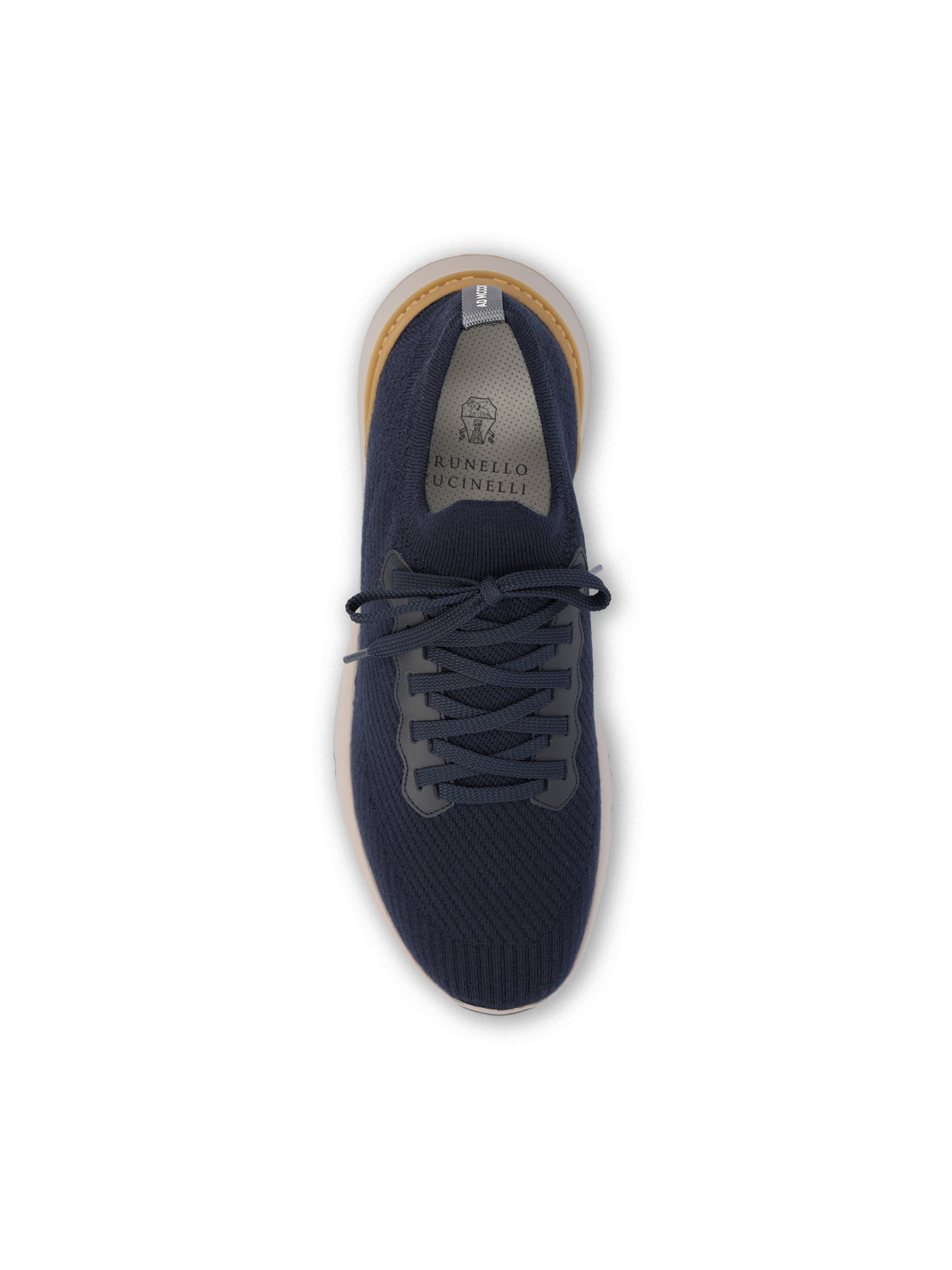 Sneakers realizzate in lana. MZUWLBO253 CEG72 BRUNELLO CUCINELLI 