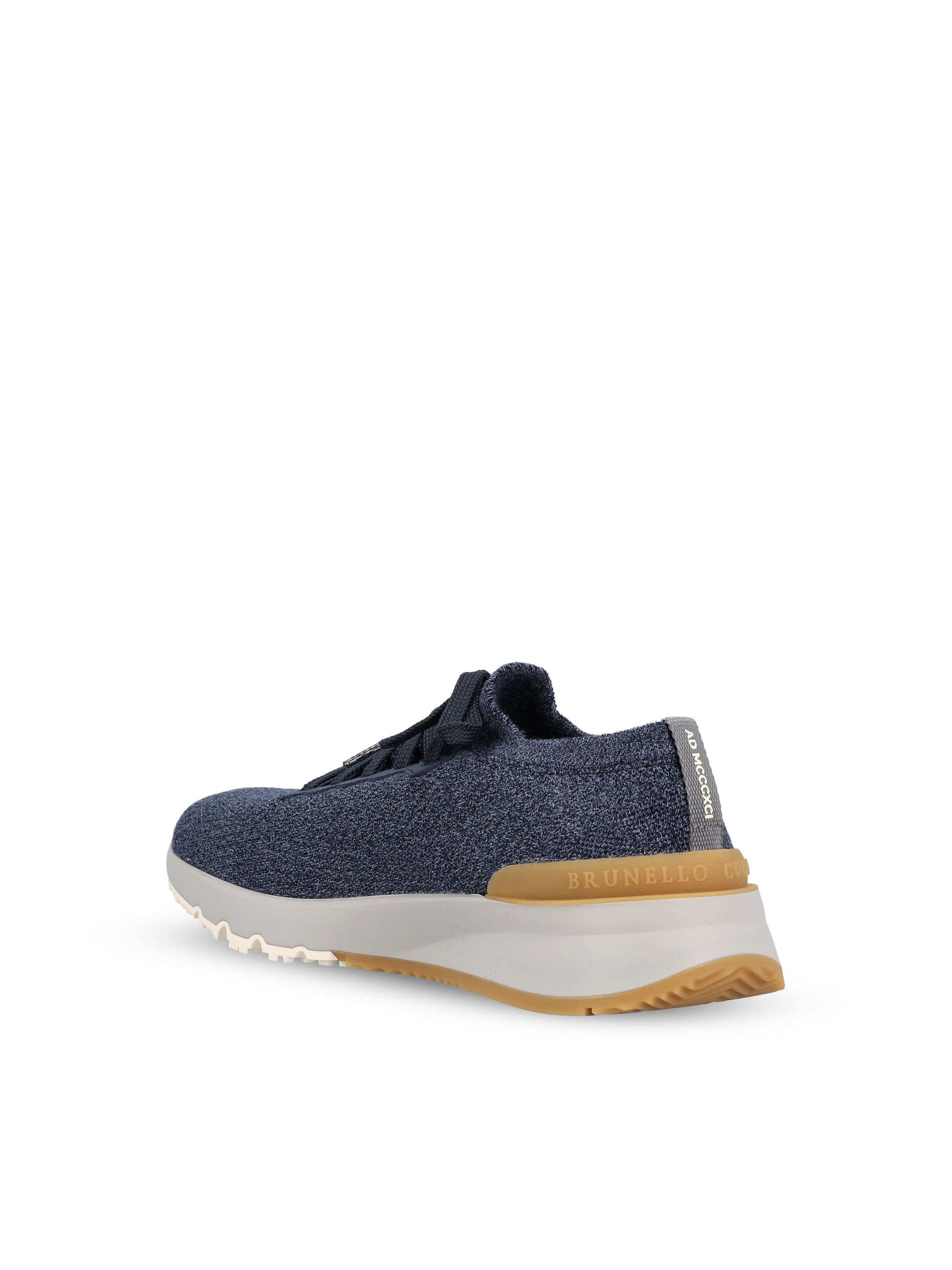 Sneakers realizzate in lana. MZUWLBO253 COU50 BRUNELLO CUCINELLI 