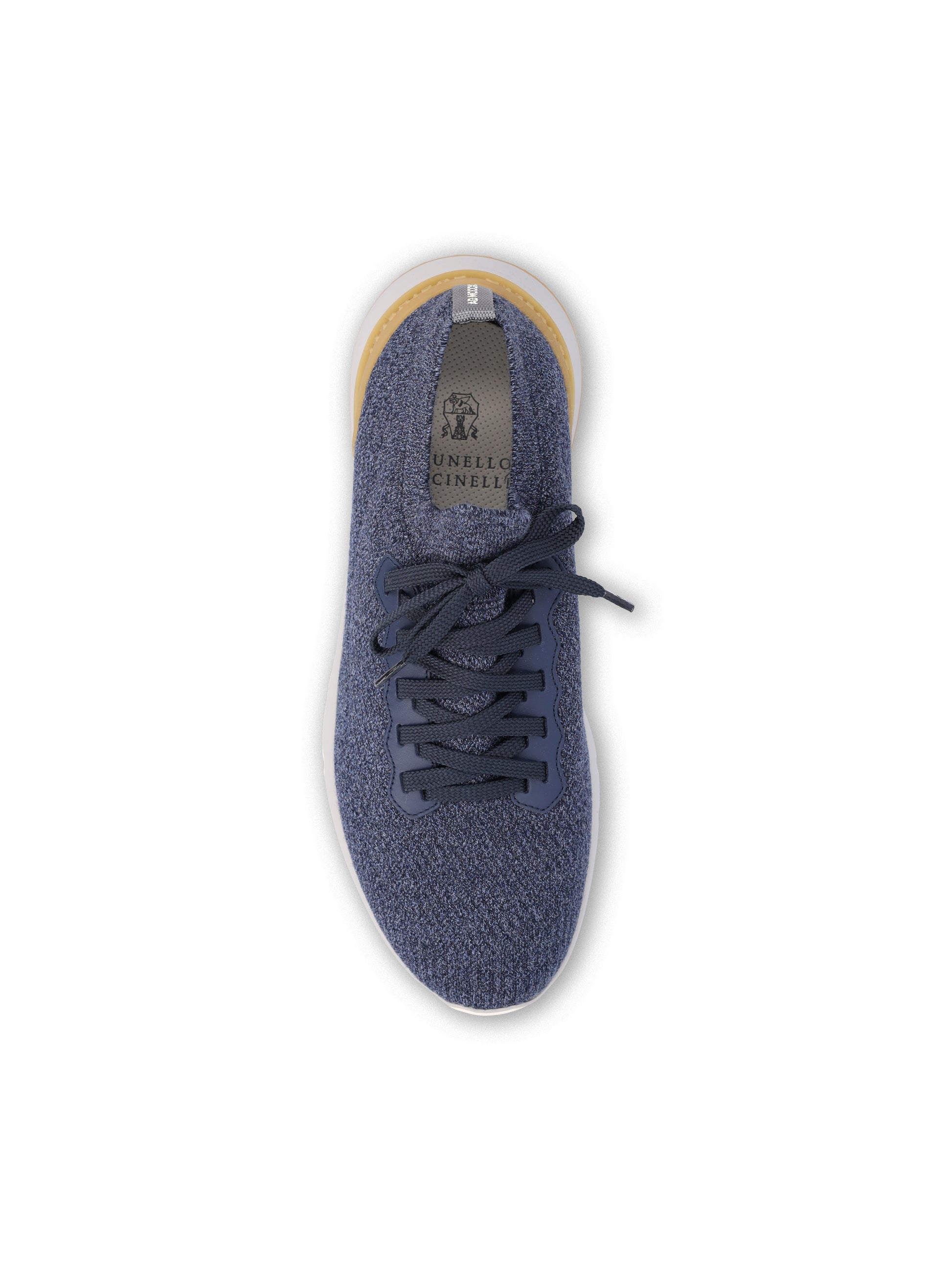 Sneakers realizzate in lana. MZUWLBO253 COU50 BRUNELLO CUCINELLI 