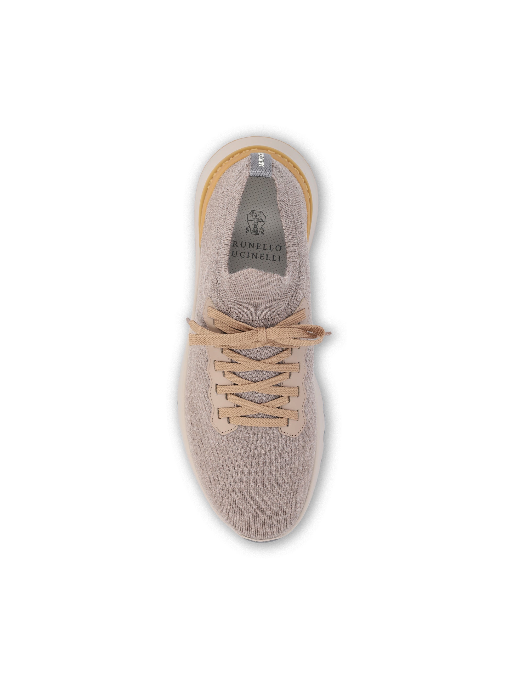 Sneakers realizzate in lana. MZUWLBO253 CWE21 BRUNELLO CUCINELLI 