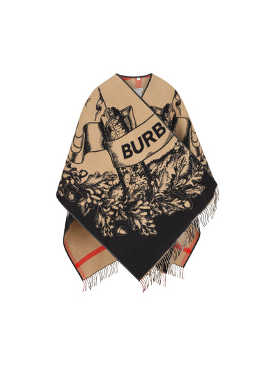 Mantella realizzata in lana. 8074875 A7026 BURBERRY 