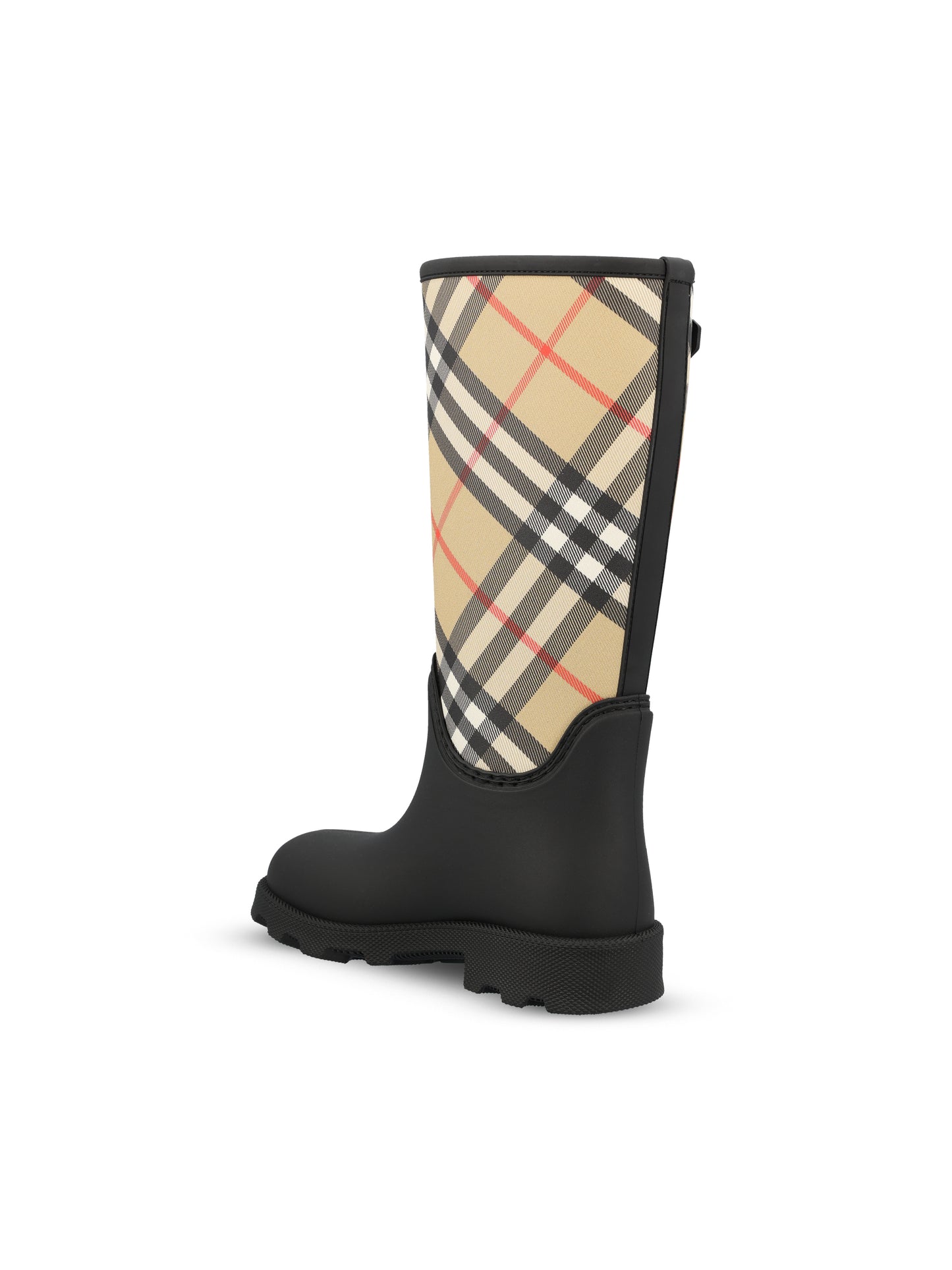 Stivali da pioggia realizzati in Italia in misto gomma e nylon. 8111677 A1189 BURBERRY 